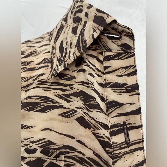 Ellen Tracy 100% Silk Sequoia Midi Dress - Picture 10 of 14